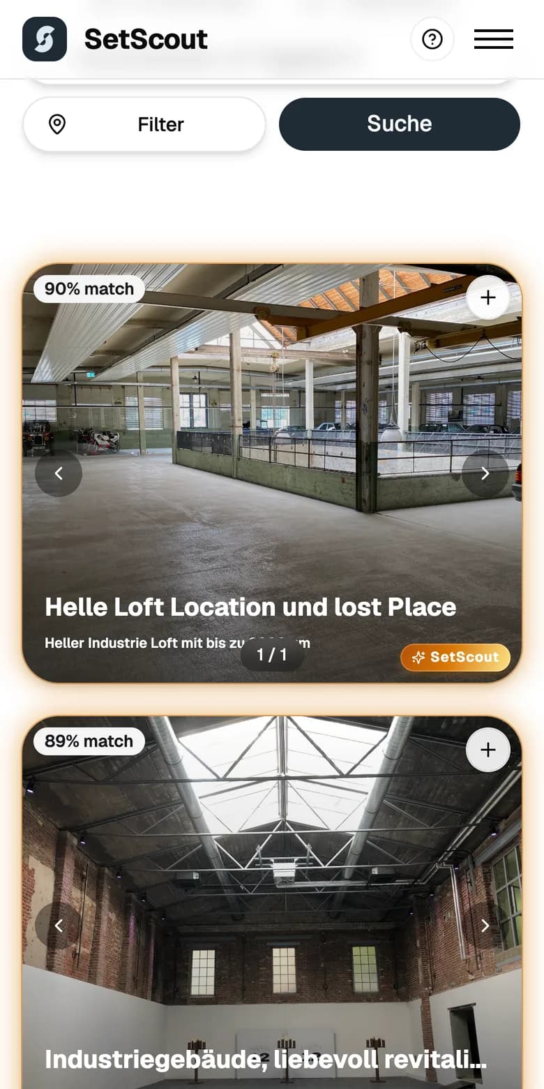 SetScout-Suchergebnisse für „Industriehalle mit Tageslicht“